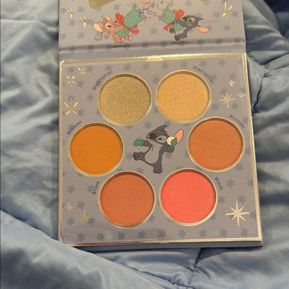 Disney Stitch Complexion Palette, Stitch Makeup Palette, Disney Makeup Palette